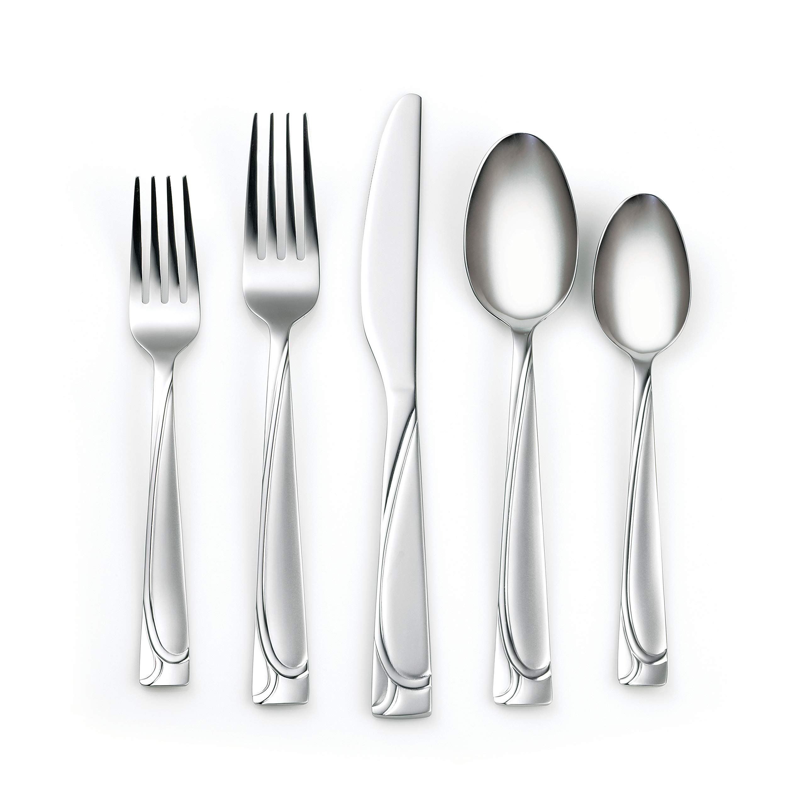 425520CSLG12 Mena 20-Piece Flatware Set