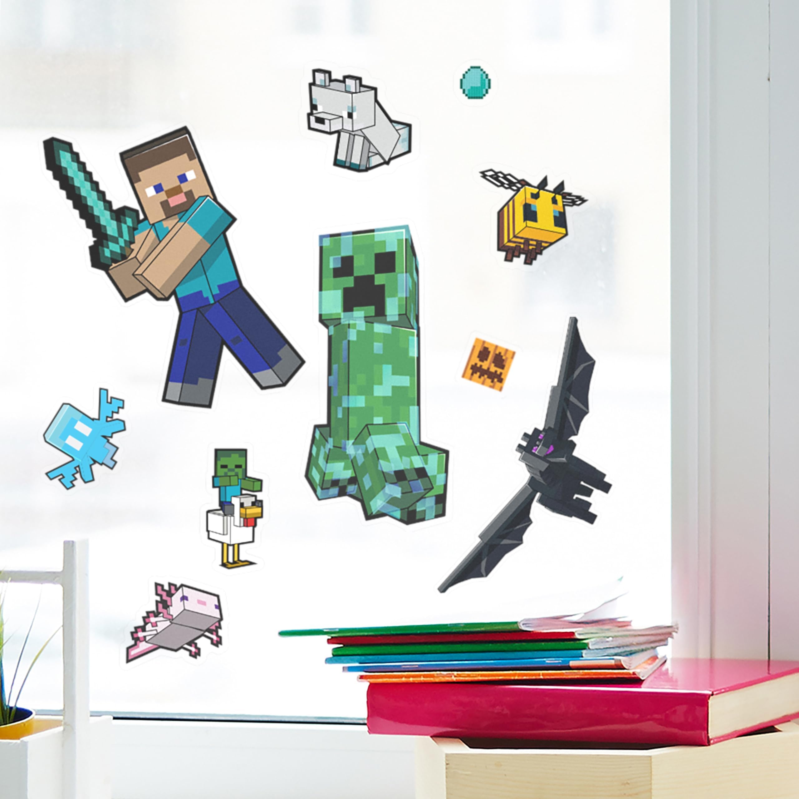 Minecraft Bedroom Stickers Minecraft Personalised Name Wall Sticker