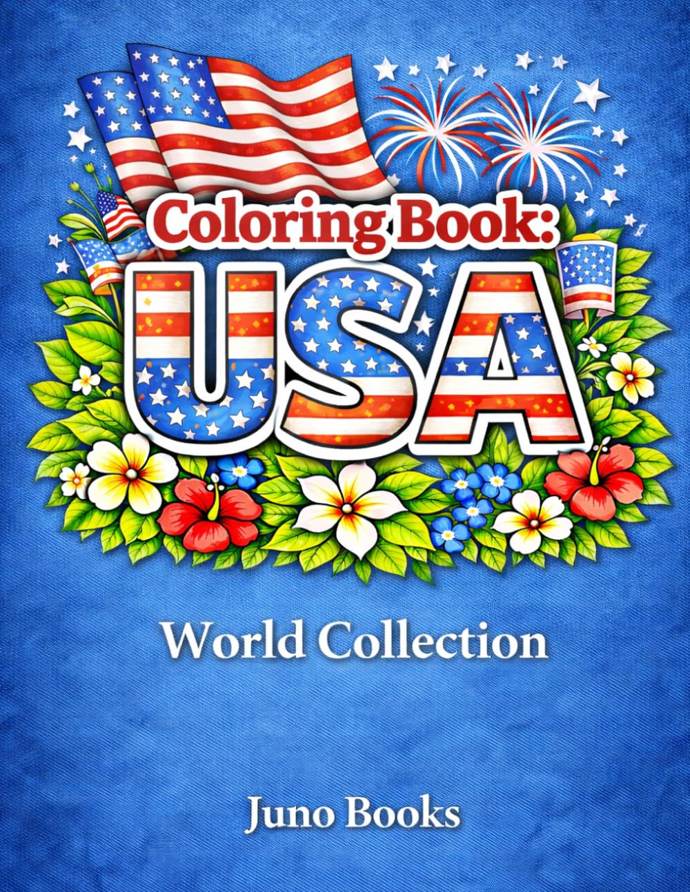 Coloring Book: USA: World Collection