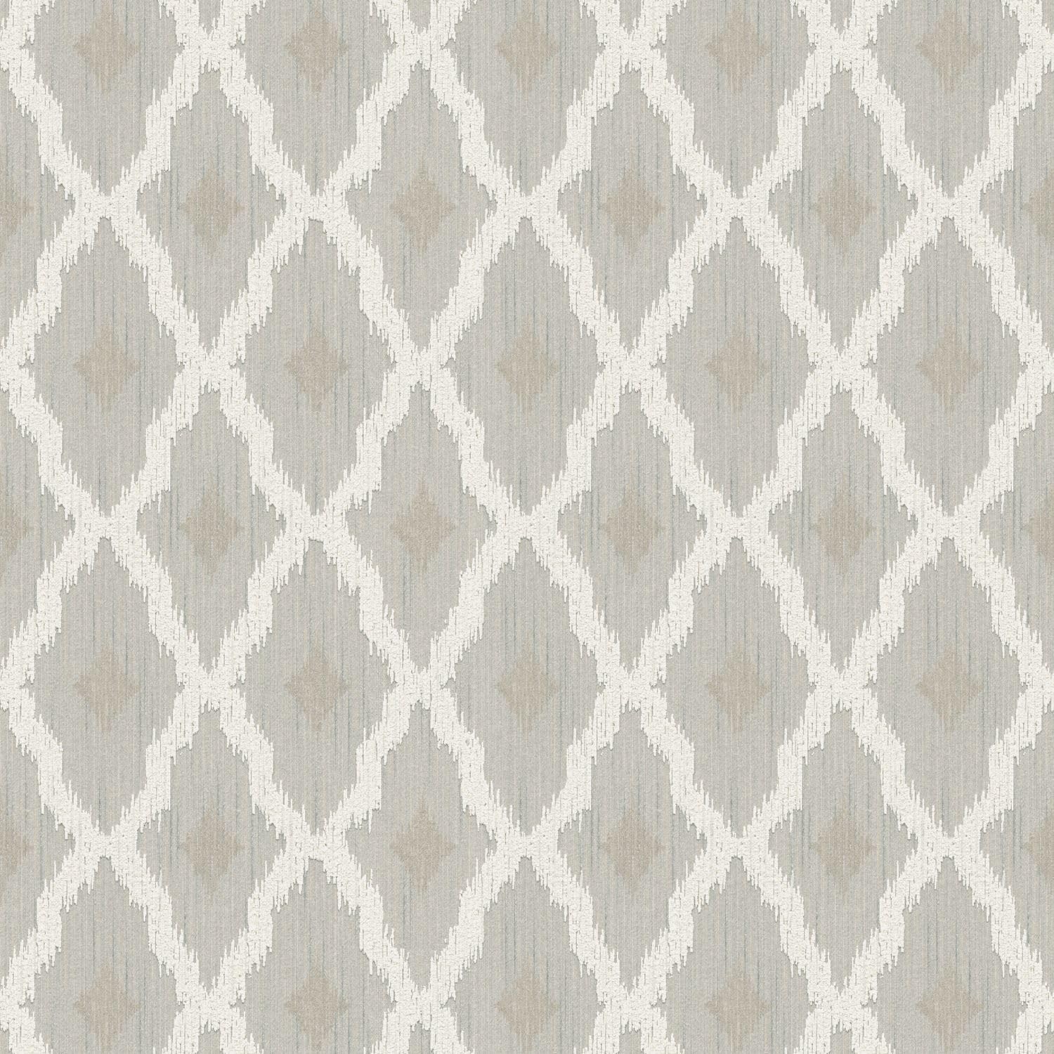 Papier peint aspect textile beige 961972-GU pour transformer un mur froid en cocon