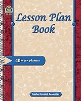 Algopix Similar Product 19 - Lesson Plan Book 40 Week Planner
