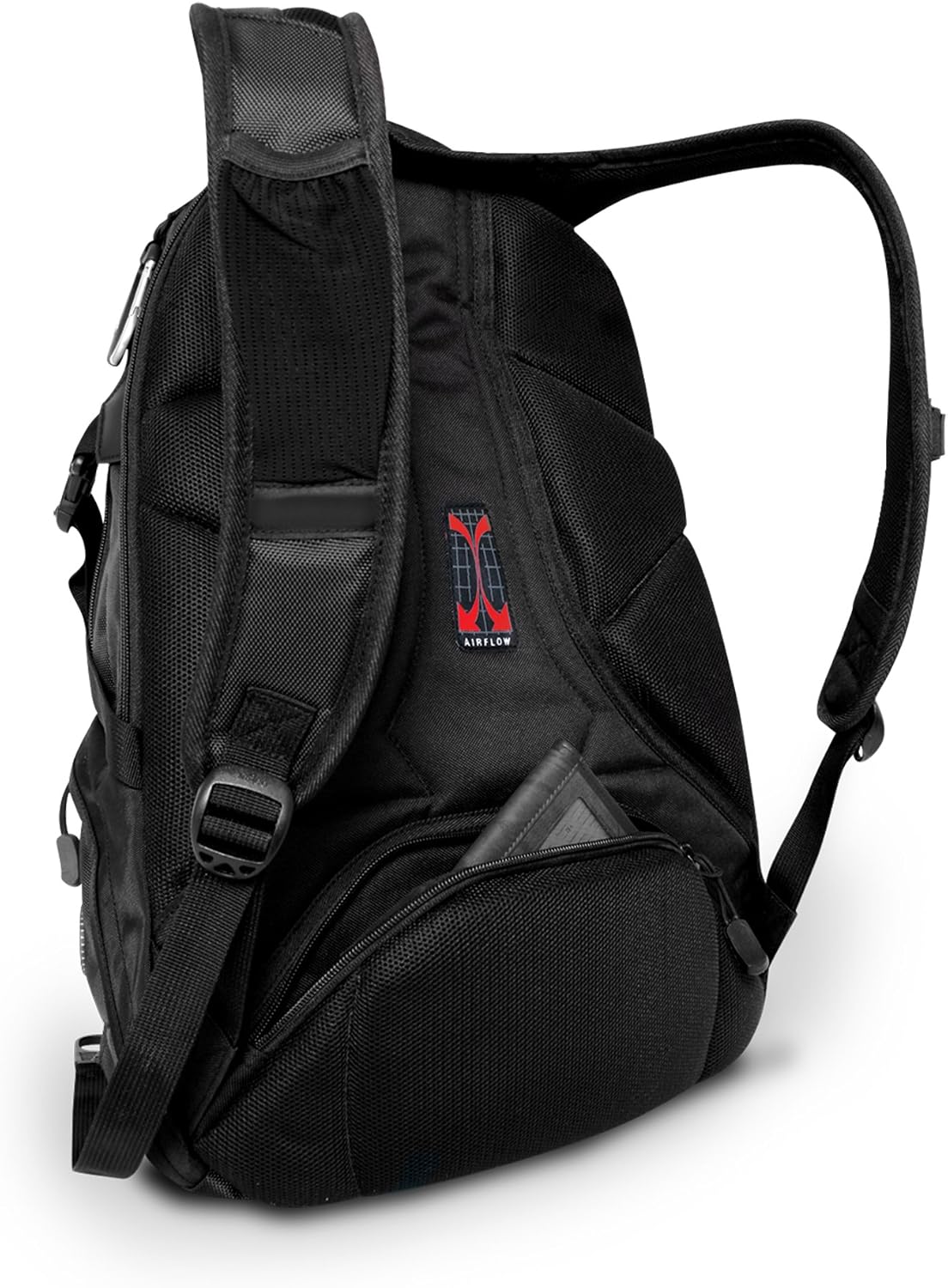 Wenger SA1537 Black Laptop Computer Backpack - Fits Most 15 Inch Laptops and Tablets