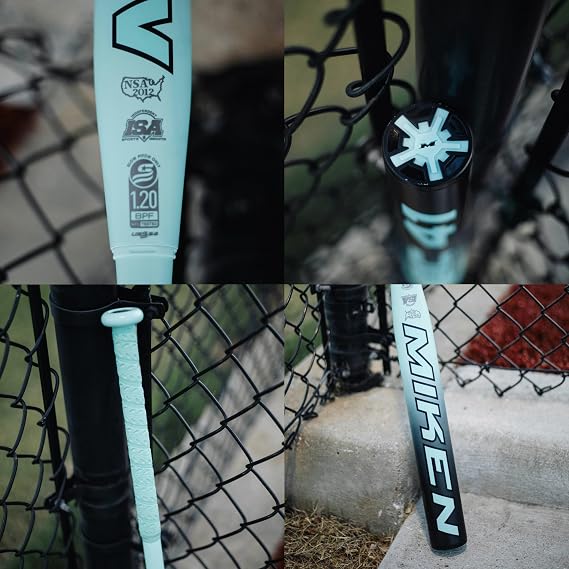 Miken Miken | 2025 | DC41 Slowpitch Softball Bat | USSSA | 13.5 Barrel | Supermax | 2 Pc. Composite | Multiple Sizes