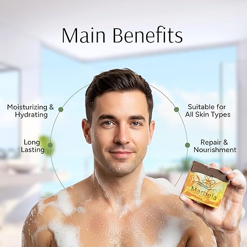 Miniatura 57 de Marbela Cosmetics Aloe Vera Handmade Soap Bar - Made in USA, Vegan Friendly, Palm Oil Free, Natural Bar Soap - Gentle Face & Body Soap for Daily