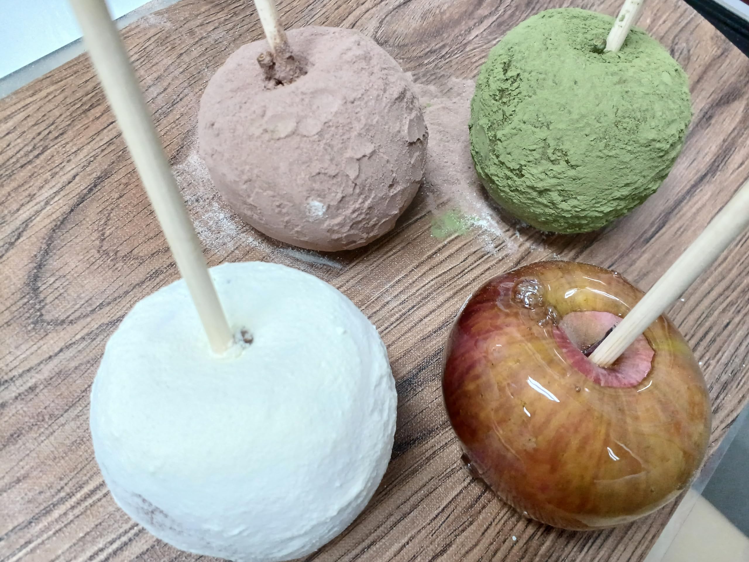 Amazon.co.jp: 飴屋さんのりんご飴 人気フレーバー4種セット