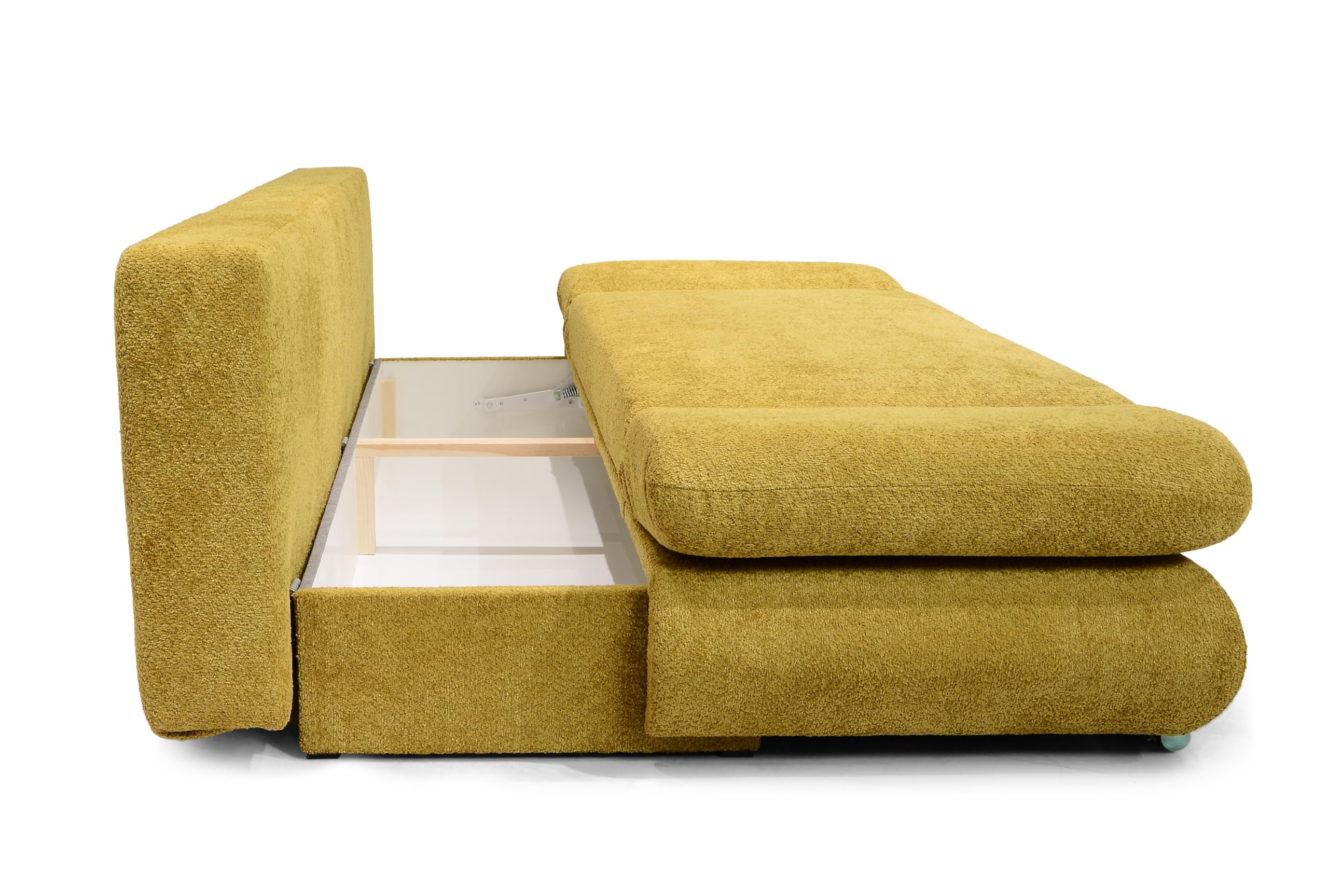 Hygger Next Schlafsofa mit Bettkasten 145x202 cm Modernes Design & Komfort