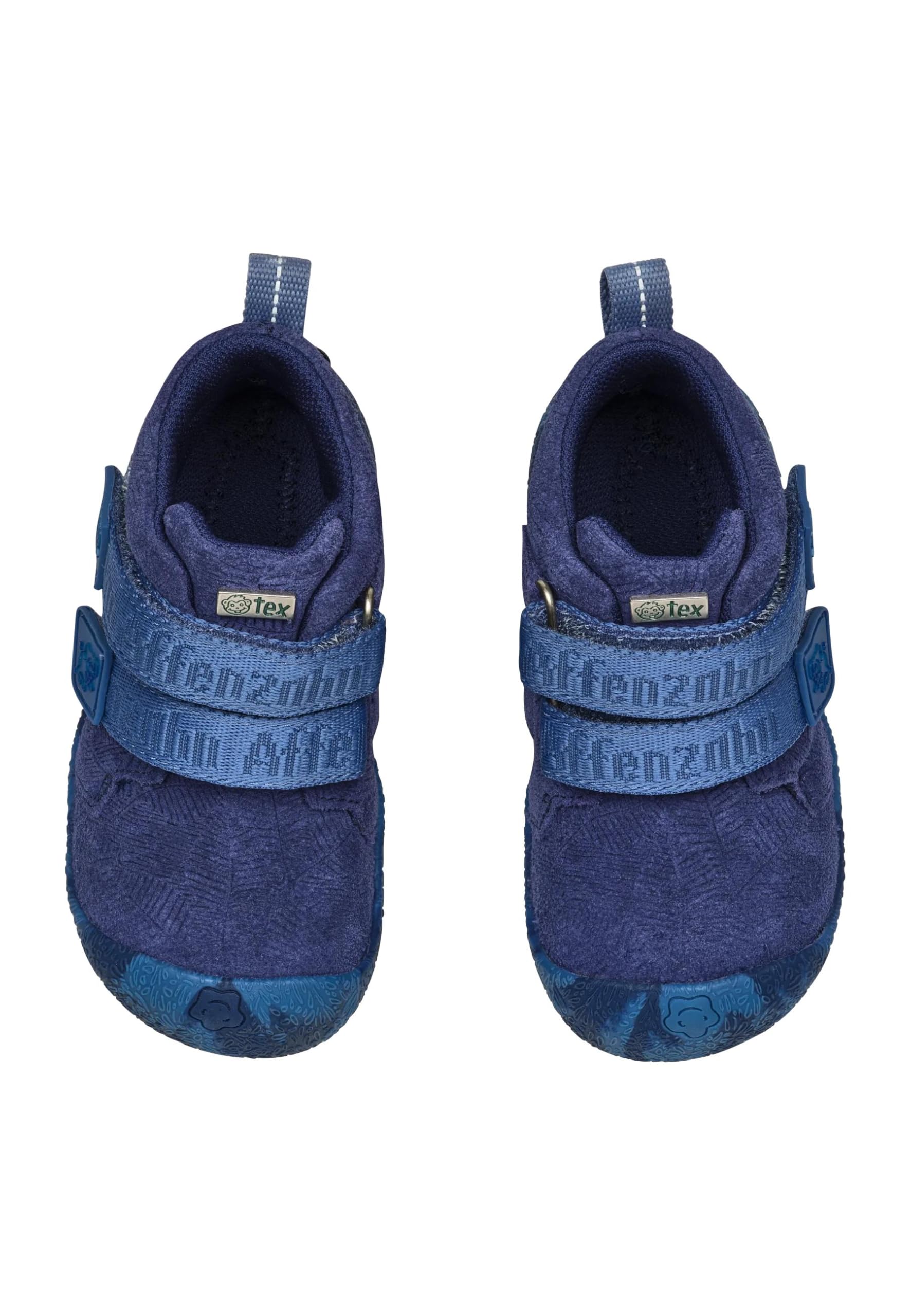Affenzahn Scarpa Primi Passi Pelle Talky Antiscivolo, con Chiusura a Strappo, Robusto, Leggero, Taglie 19-25
