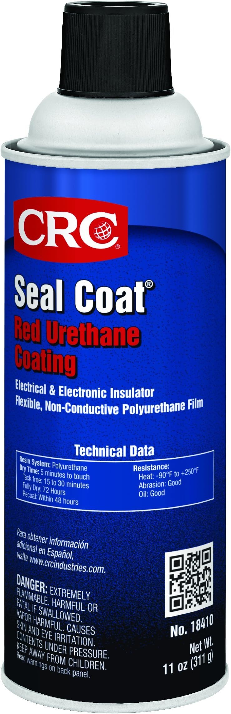 CRC Seal Coat Red Urethane Coating, 11 Wt Oz, (Pack of 12), 18410CS