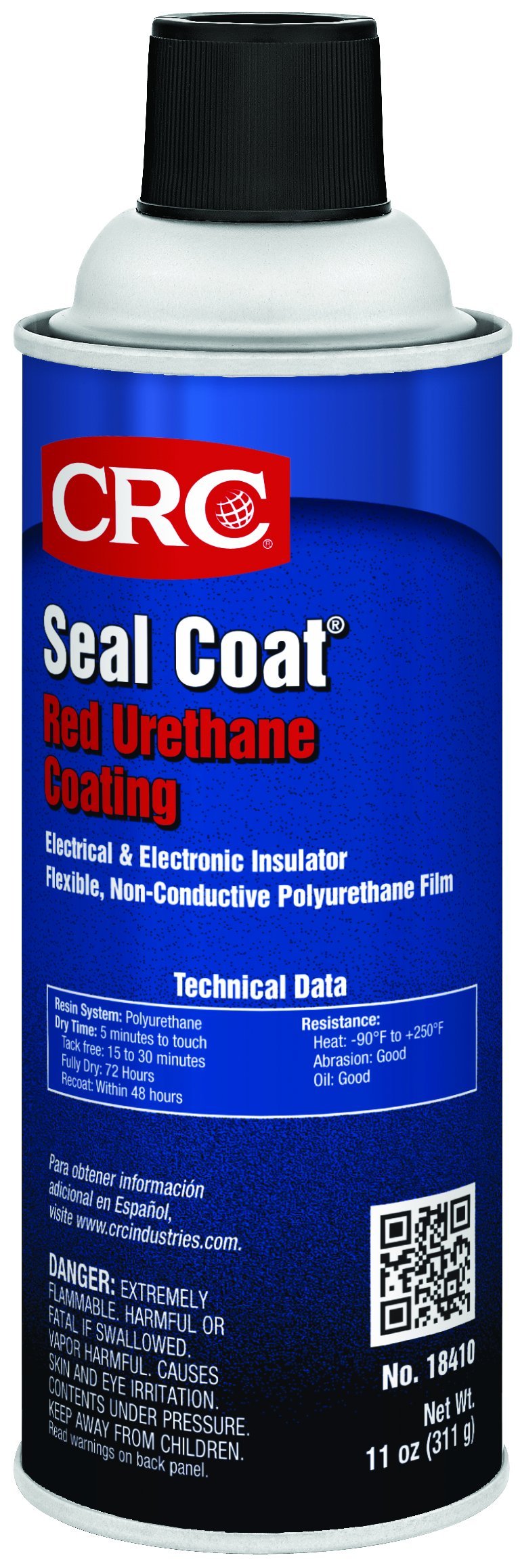 CRC Seal Coat Red Urethane Coating, 11 Wt Oz, (Pack of 12), 18410CS