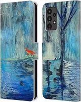 Vista 14 de Head Case Designs Officially Licensed Wyanne Half Light Nature 2 Leather Wallet Case Compatible with Samsung Galaxy A13 (2022)