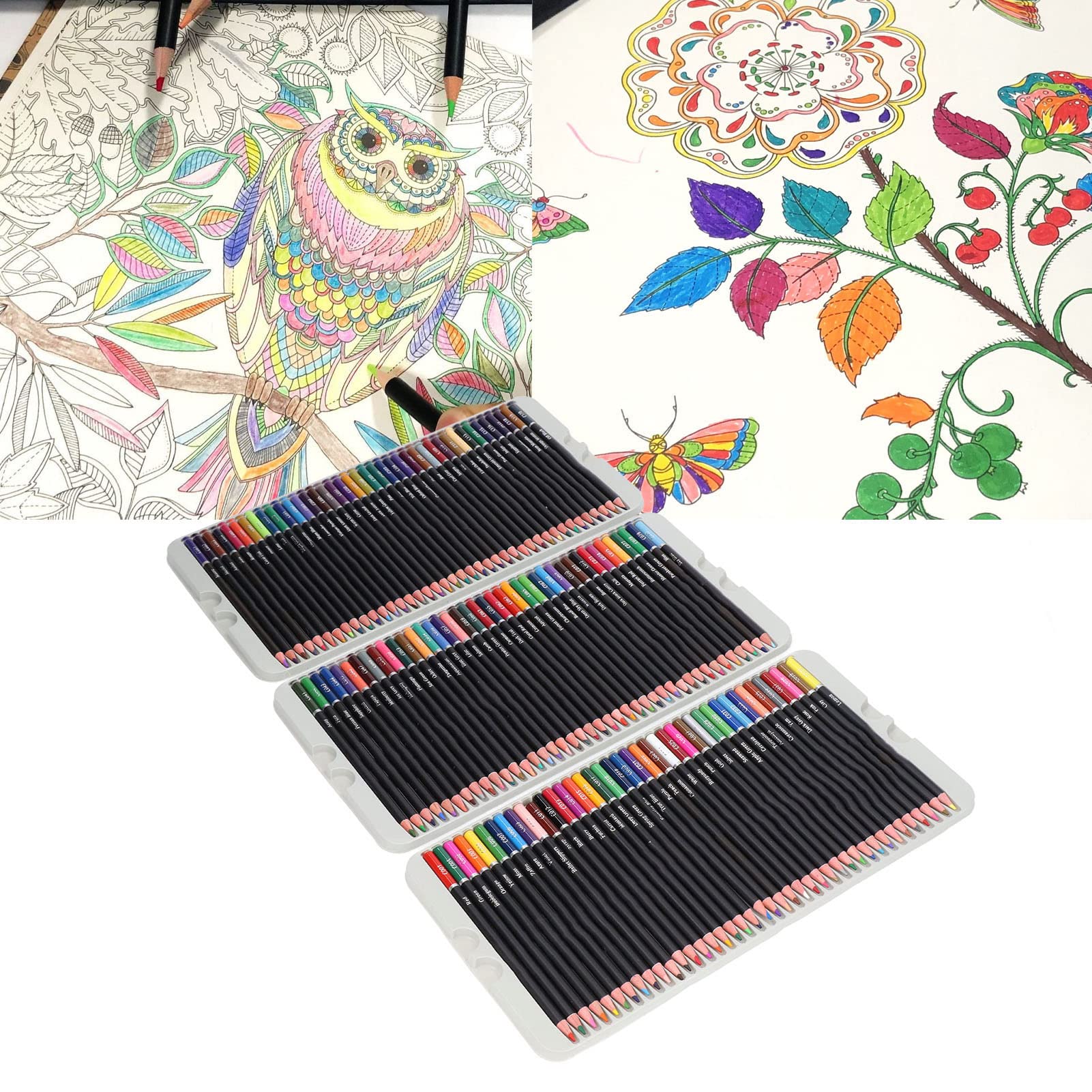 新品36色カラーペンシルセット大人子供用塗り絵美術用高品質持ち運び便利