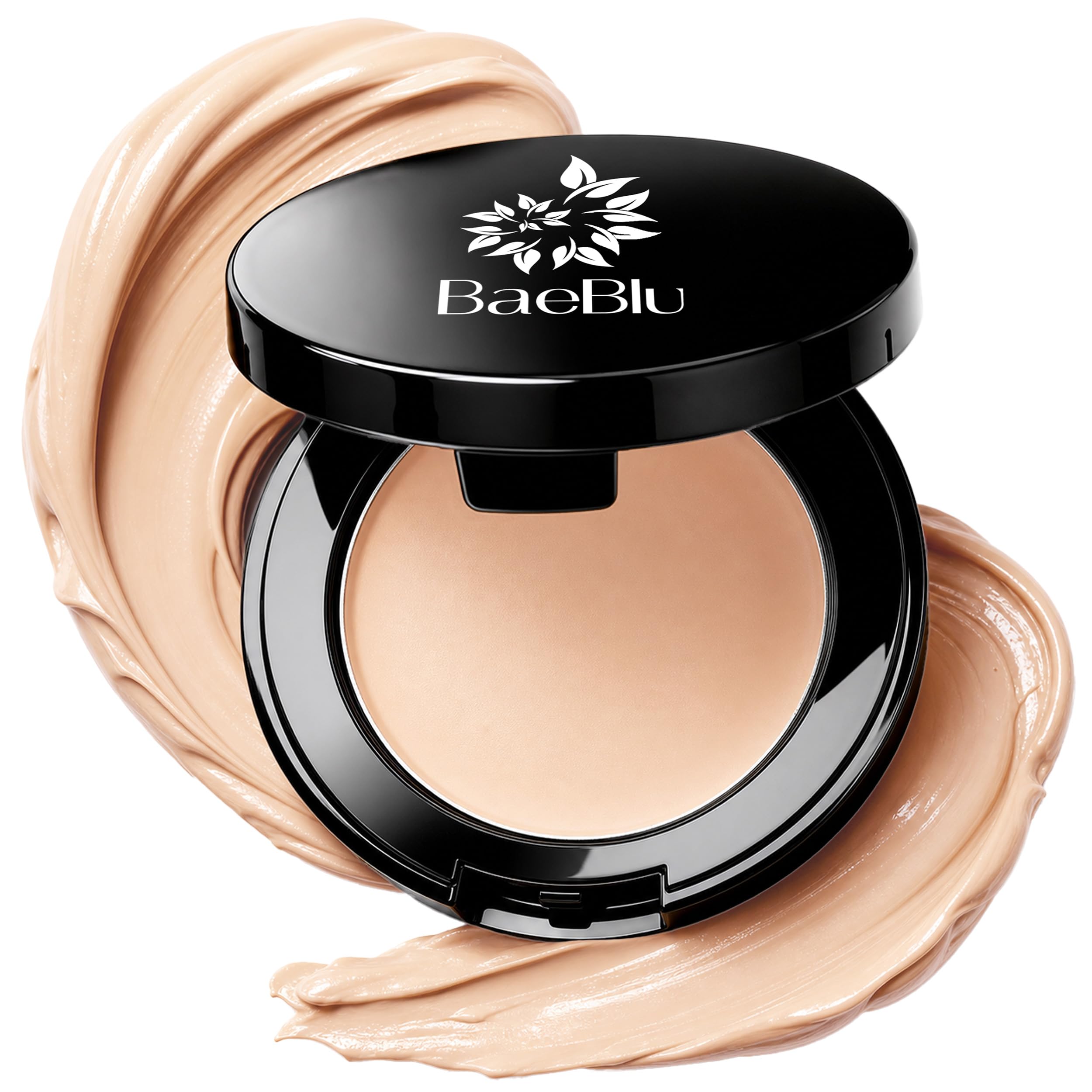 Organic Cream Concealer 100% Natural Full Coverage Dewy Finish, Pina Colada 0.11 Ounce (Pack of 1) Pina Colada