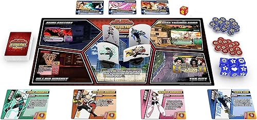 Miniatura 6 de My Hero Academia Plus Ultra Board - Juego de estrategia para adultos y adolescentes, a partir de 14 años, 2 a 4 jugadores, tiempo de juego promedio