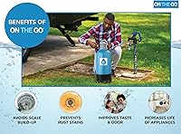 Vista 2 de On The Go otg4-dblsoft-portable 16.000 grano RV suavizador de agua