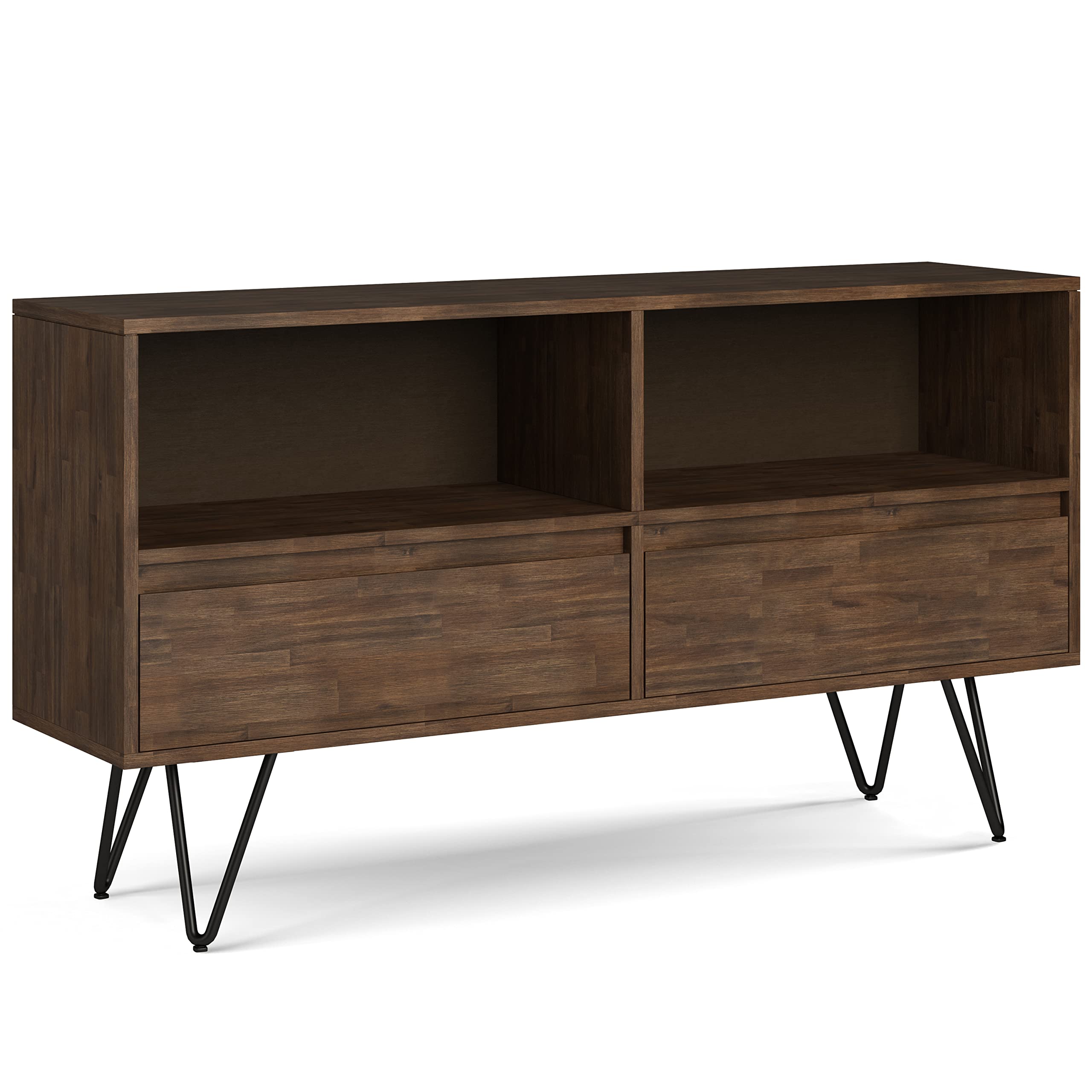 Photo 1 of SIMPLIHOME Chase Solid Wood Bookcase