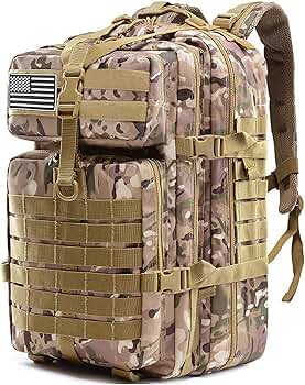 Amazon.co.jp: LIMHOO タクティカル ミリタリー バックパック バグ