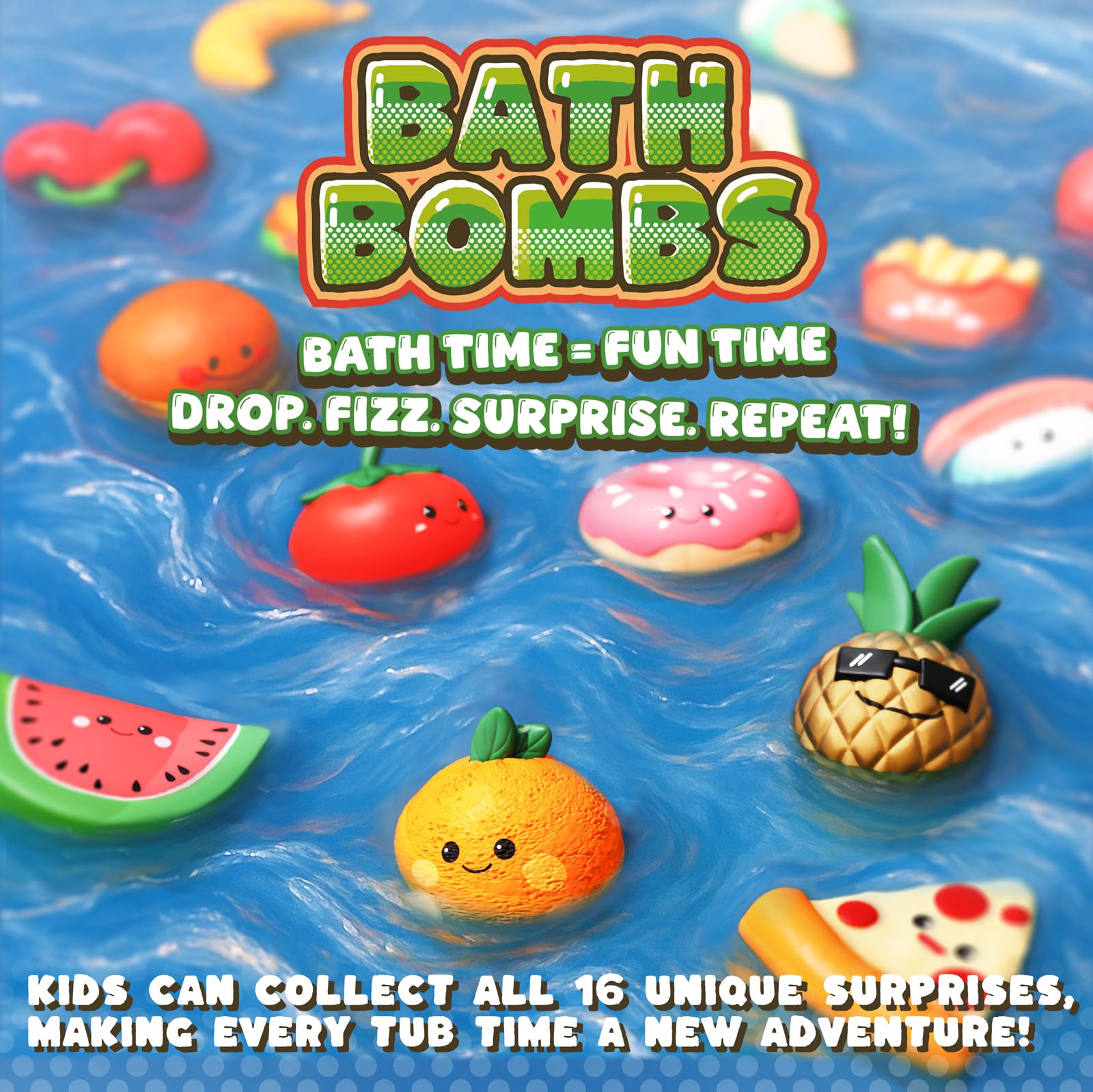 Zippytots Kids Bath Bombs - Dinosaur Toys Inside! -8 Zippytots Kids Bath Bombs - Dinosaur Toys Inside! -8