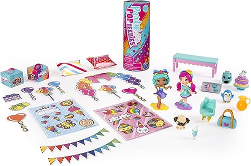 Miniatura 2 de Conjunto sorpresa de fiesta con confeti, muñecas coleccionables y accesorios