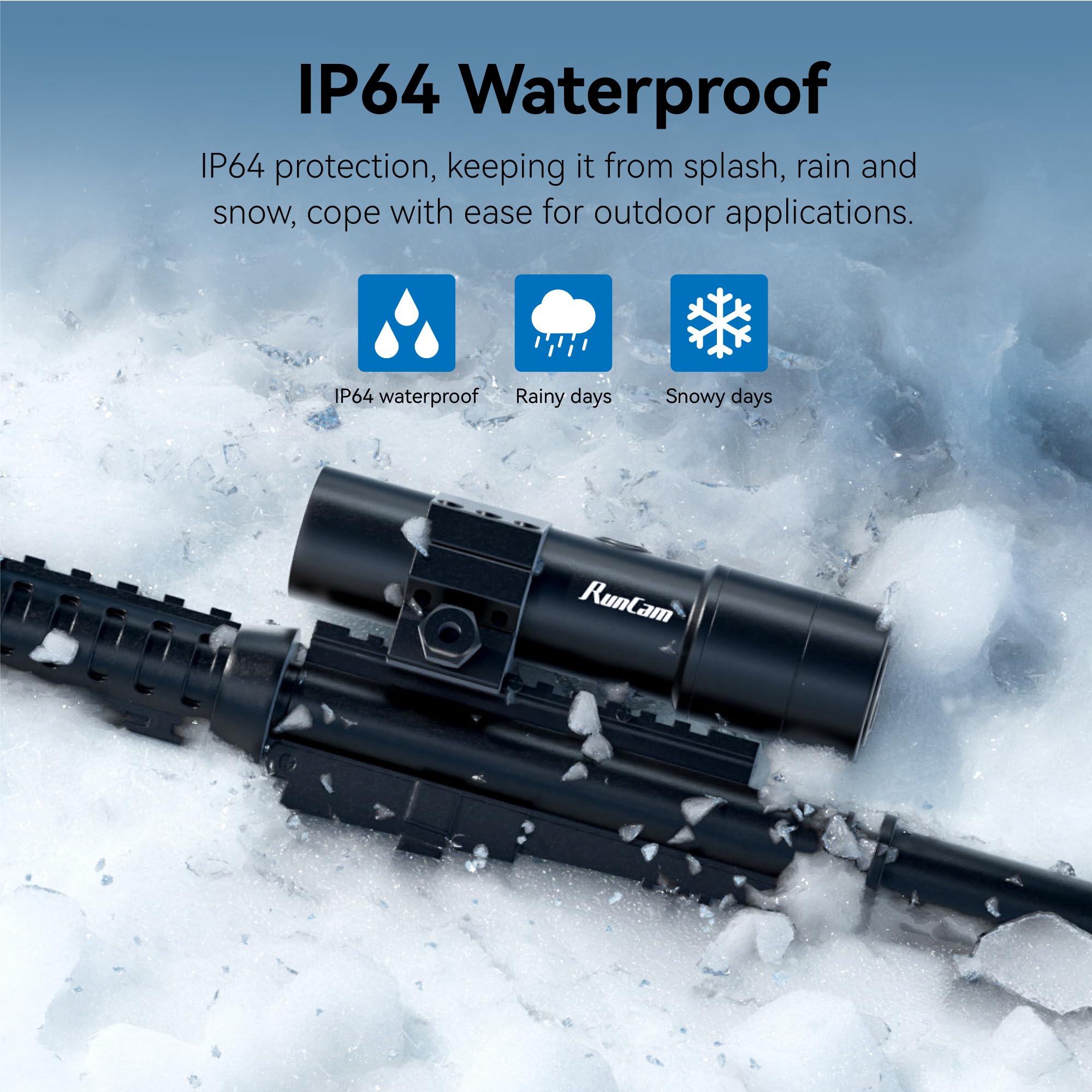 Amazon | RunCam ScopeCam SE サバゲー カメラ 1080PフルHD 金属