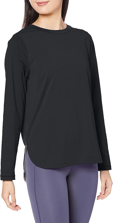 Amazon シーダブリューエックス ワコール アウター トップ Cw X Tシャツ 長袖 吸汗速乾 Dfy100 レディース Bl M Tシャツ カットソー 通販