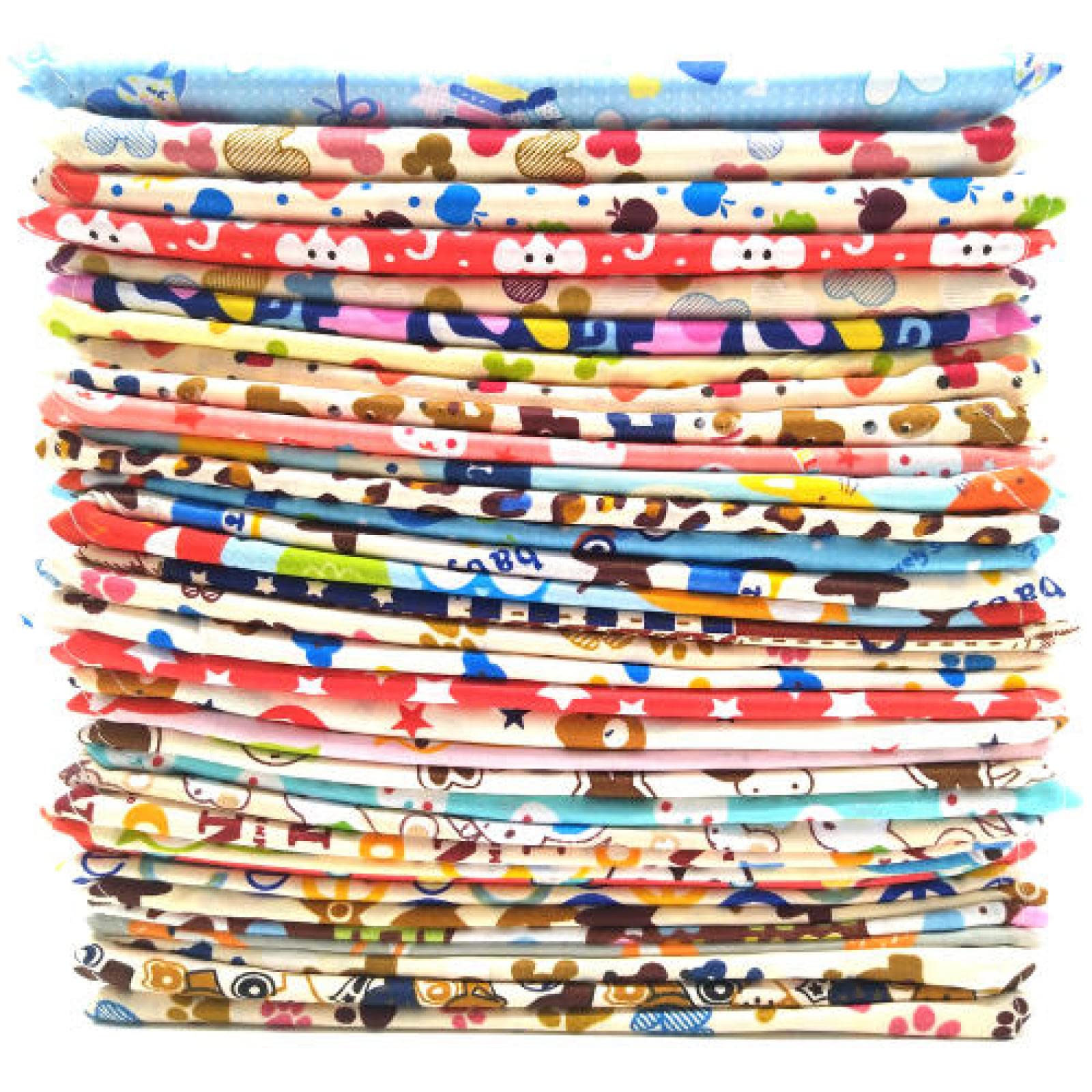 Bandanas pour chiens - Bandana en coton pour animaux domestiques - 50 pièces - 40 x 28 x 28 cm