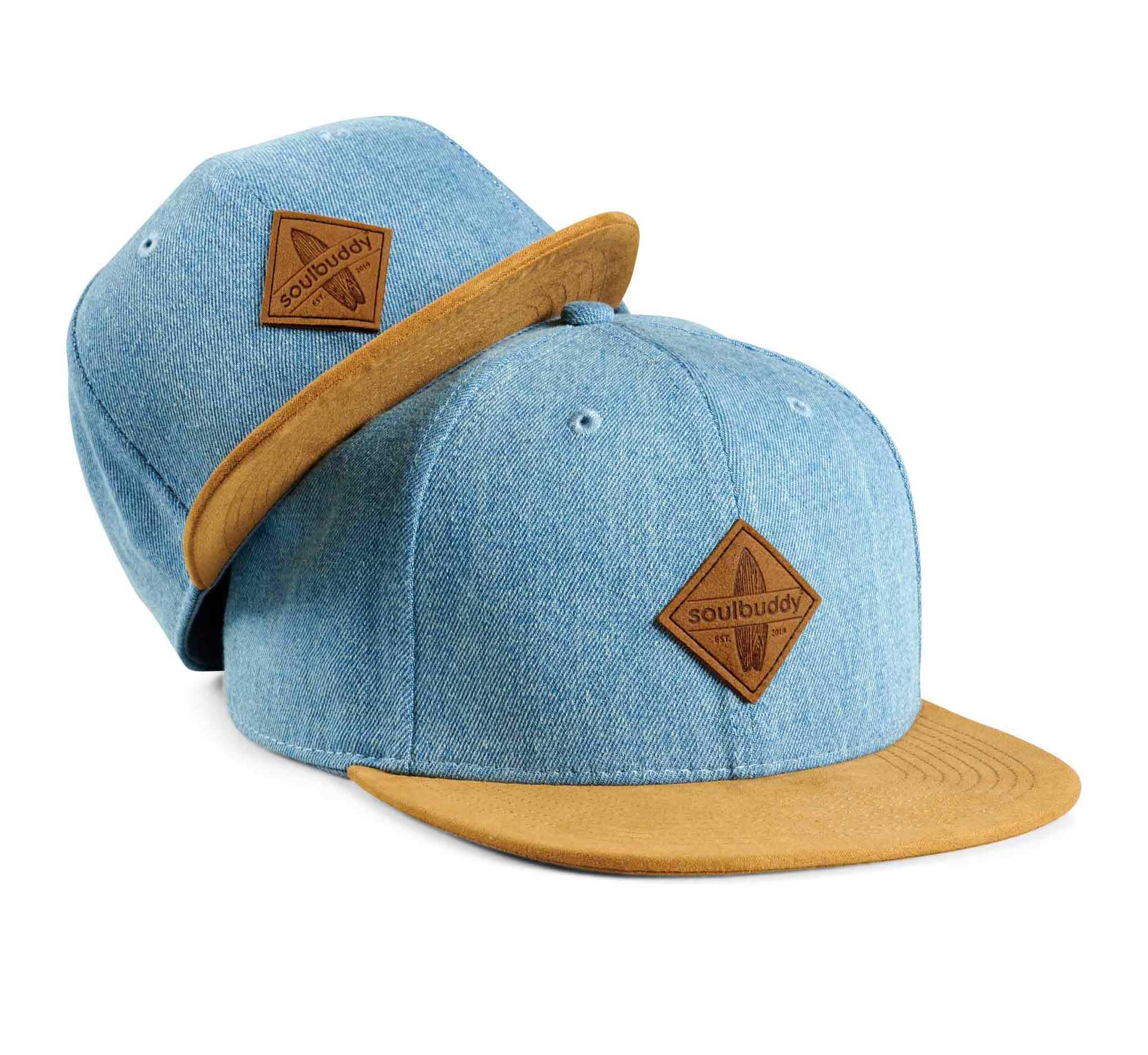 Soulbuddy Gorras Padre Niño Snapback – Lote de 2 Gorras Familia – Papá e Hijo/Hija – Look Mini-me – Idea Regalo Día del Padre