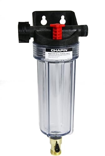4701 HydroFeed 24-Ounce in-Line Auto-Mix Fertilizer Injector System, 24-Ounce, Drip Irrigation System (1 Feeder/Package)