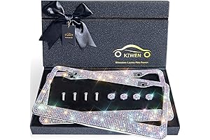 Bling License Plate Frames: A Glittering Statement for Your Car