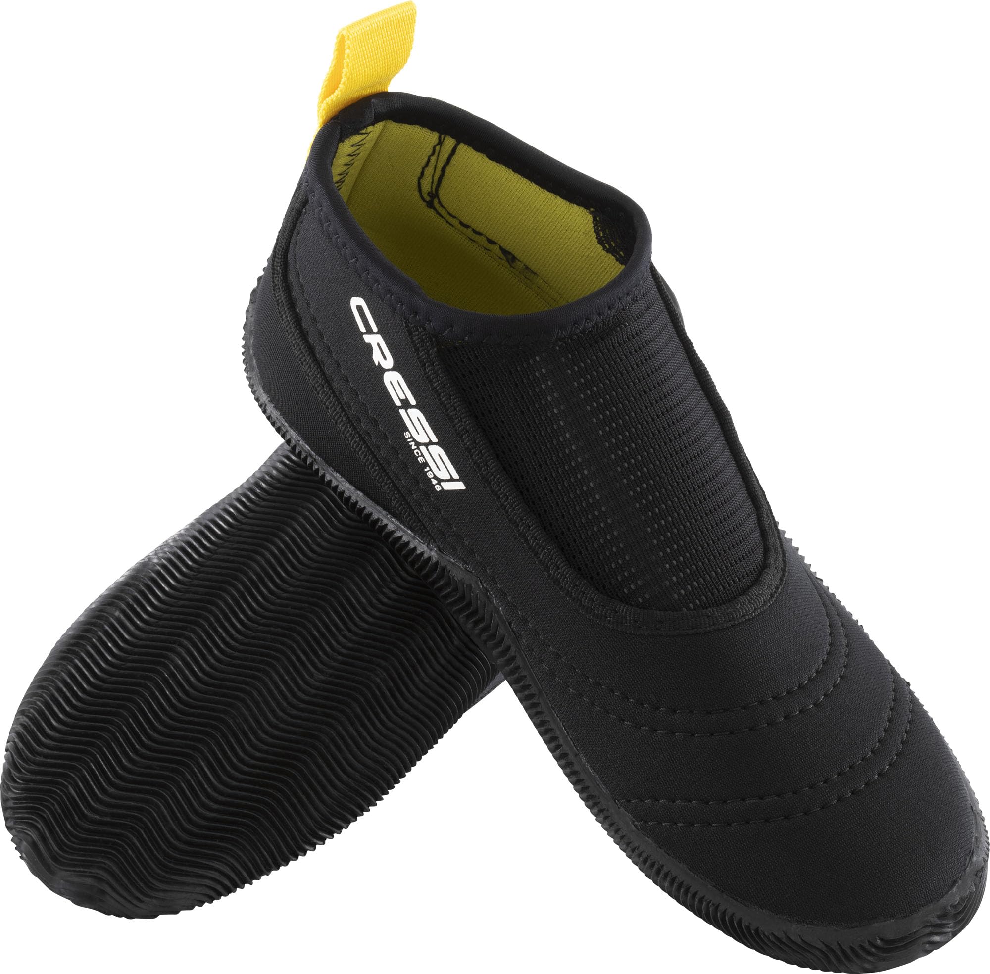 CRESSI Aquatrek Boots - Comoda Calzatura da Acqua Progettata per Gli Ambienti Marini, Nero, Unisex