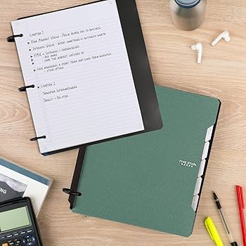 【未開封】A&G NEXT BREAKS FIVE STARS BEST Amazon.com : Five Star Flex Refillable Notebook + Study App