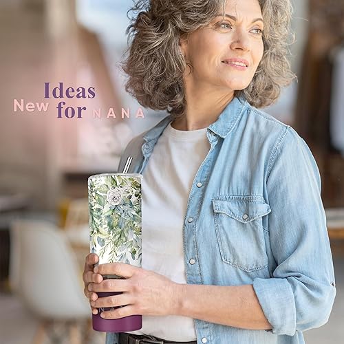 Miniatura 9 de Regalos para abuelita abuela, cumpleaños, día de la madre y regalo de Navidad de nieto, vaso aislado de acero inoxidable para café, viaje, taza