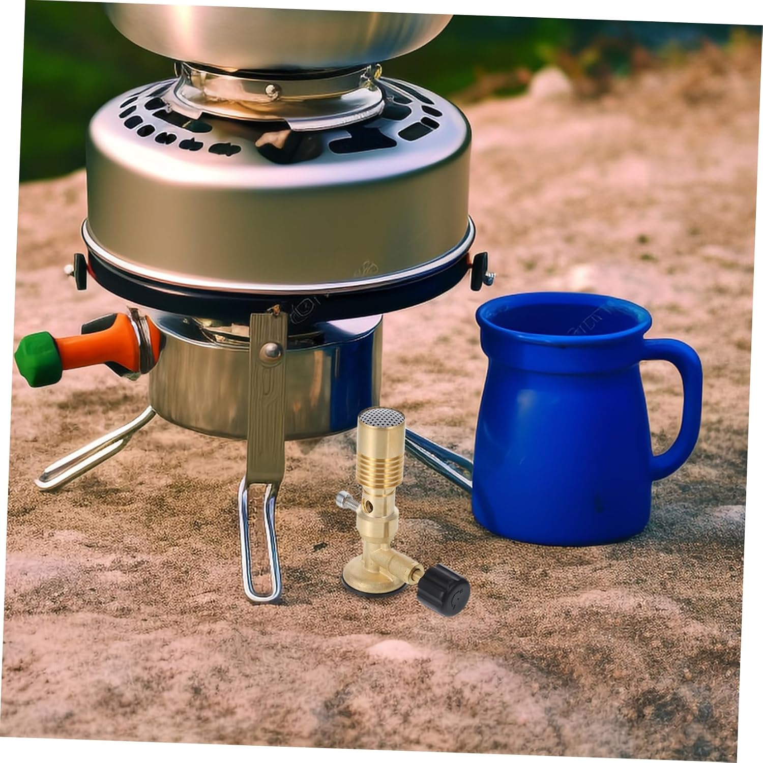 MAGICLULU Precision Crafted Portable Gas Stove Heating Burner for Lab and Outdoor Use