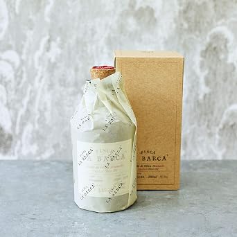 Finca La Barca | Smoked Arbequina | Extra Virgin Olive Oil | Extremadura Spain | Finishing & Drizzling Salad, Meat, Soup, Pizza | 8.45 Fl Oz (250 ml)