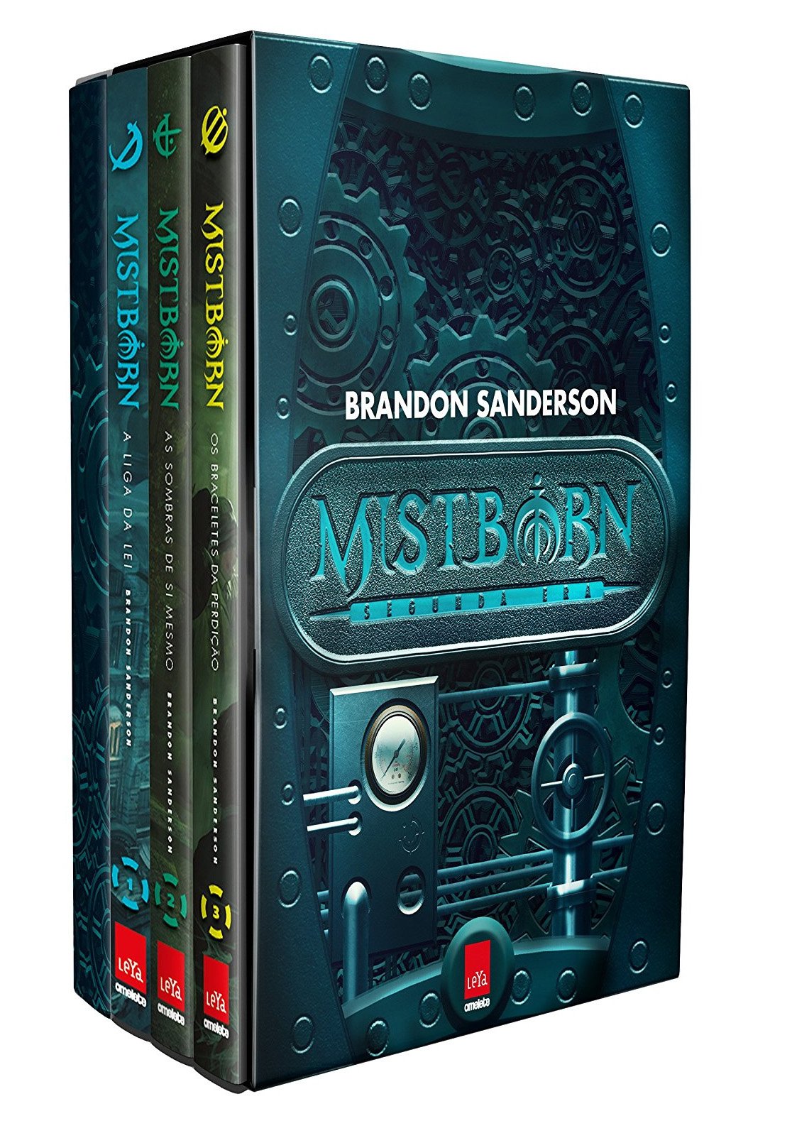 Trilogía Mistborn 2ª Era: Caja recopilatoria con volúmenes 1-3 y cuaderno temático