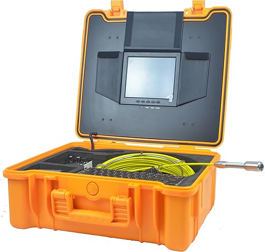 Amazon.com: Flexi HVAC Duct Pipe Inspection Camera with 100 ft Cable, 8 ...