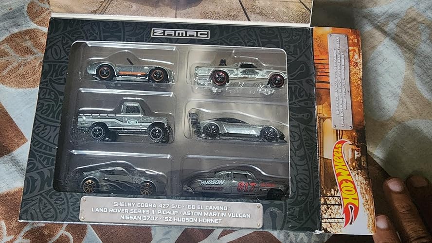 Hot Wheels Zamac Multipacks of 6 Toy Cars