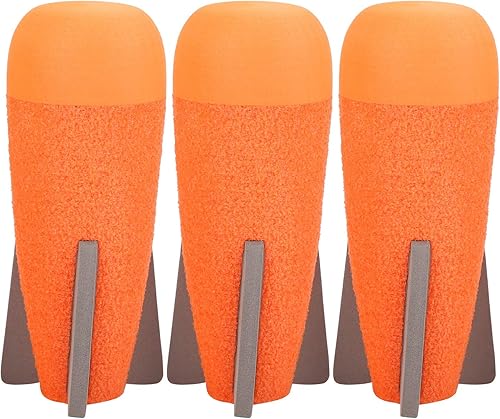 Miniatura 2 de Bagima Mega Misil Recarga Niños 14 × 13 × 5 3 unids EVA Misil Recarga Accesorio para Cartucho Tipo Niños Juguete Naranja