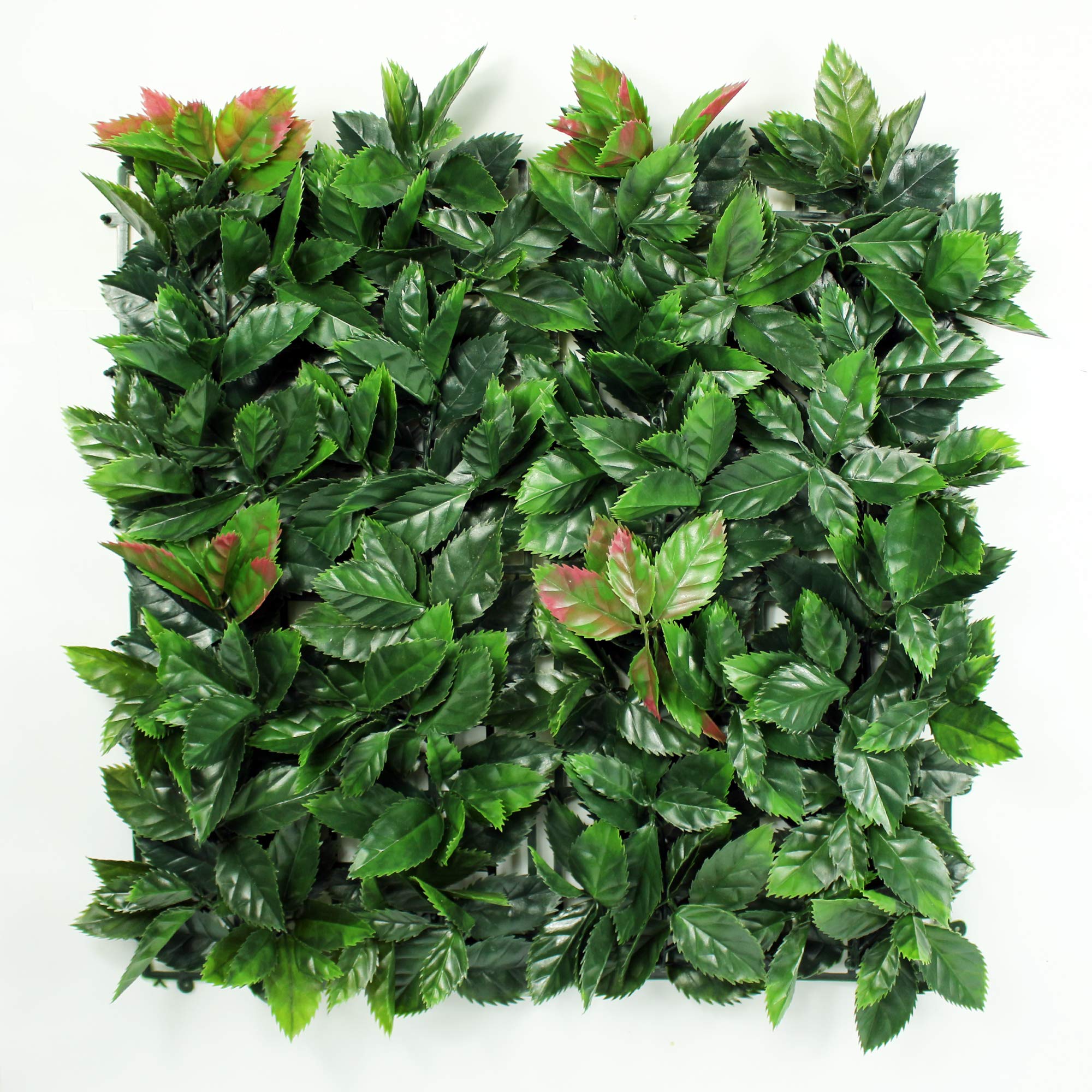 Hygrad Green Leaf Hygrad® Artificial Boxwood Topiary Green Artifical Grass Screen Fencing Hedge Panels Uk (Green Leaf)