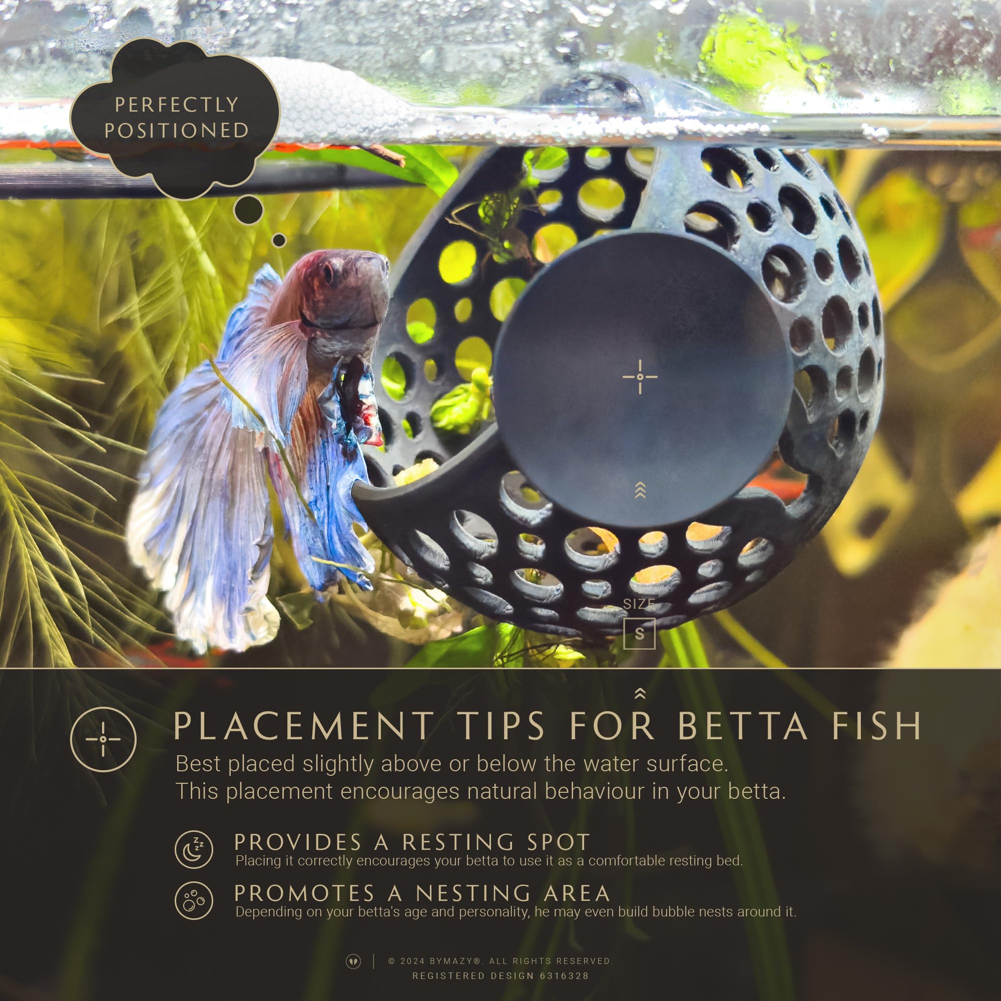 byMazy Betta Cave Lounge, Clear White, S - Image 3