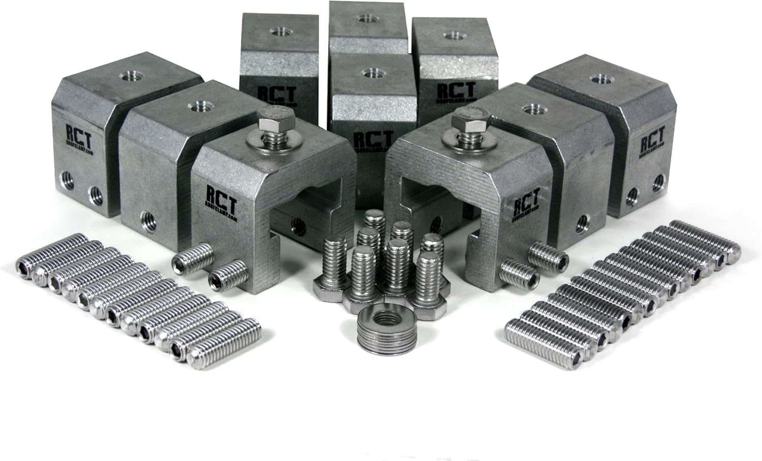 Roof Clamp for Standing Seam Metal Roof (10 Piece) Fits Most Seam Profiles Including Wide Profile T and Bulb Seams
