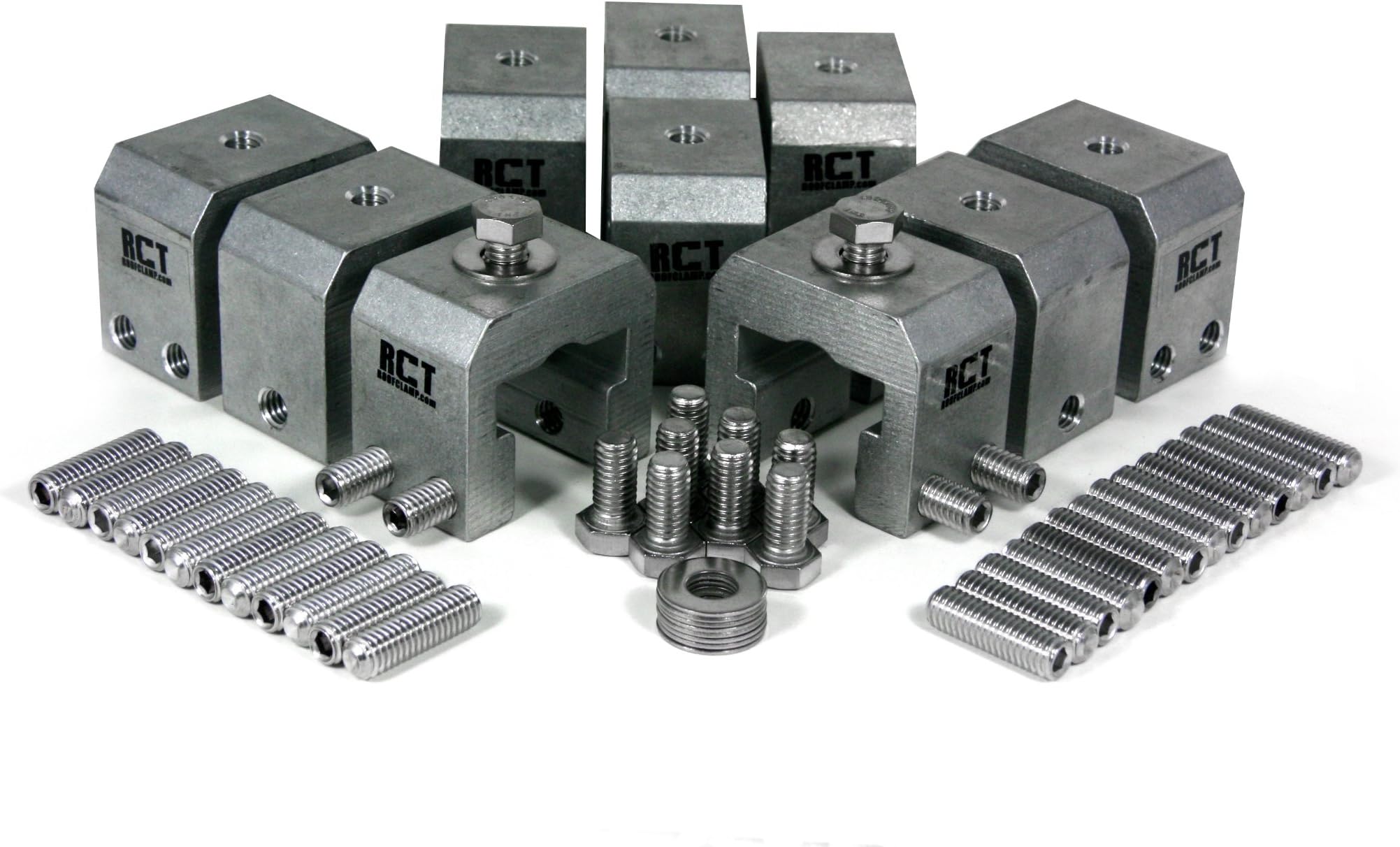 Roof Clamp for Standing Seam Metal Roof (10 Piece) Fits Most Seam Profiles Including Wide Profile T and Bulb Seams