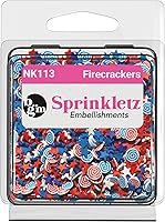 Vista 31 de Buttons Galore Sprinkletz - Piezas de arcilla polimérica para bricolaje, adornos de manualidades, 1.500 onzas, primavera y verano (pelota de juego)