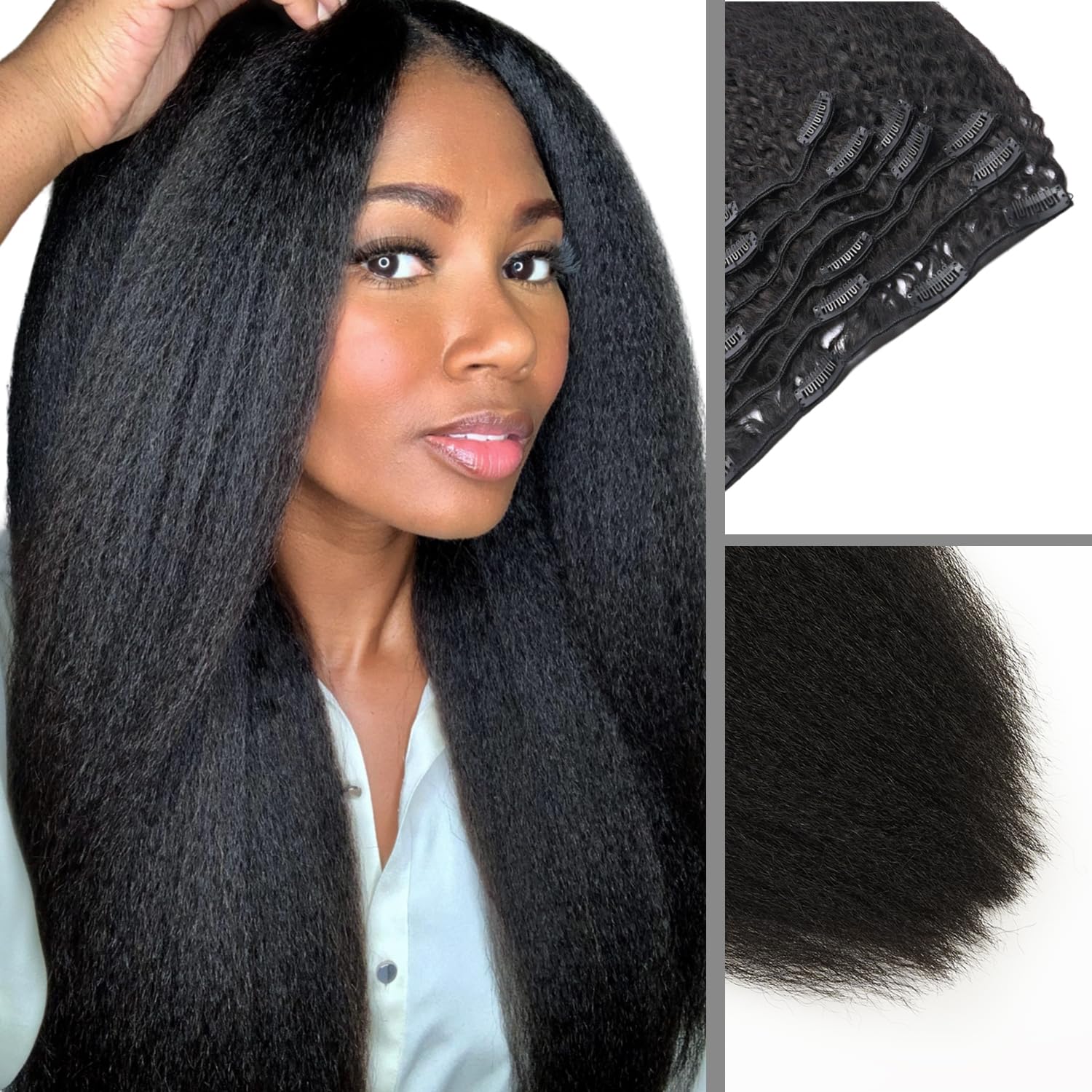 Amazon.com : True And Pure Texture Relaxed Natural Blowout Kinky ...