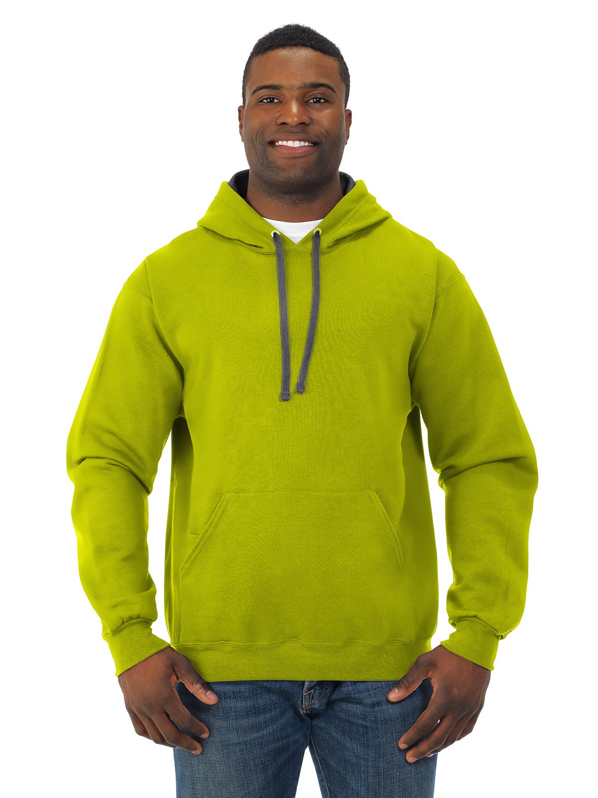 mens Sofspun Fleece Pullover Hoodie