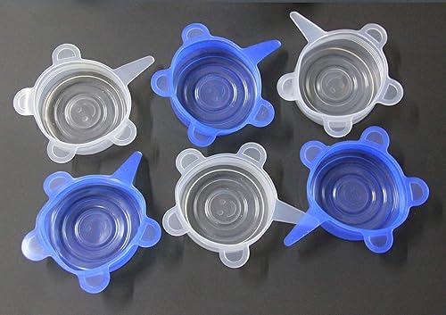 Miniatura 9 de Comtim Tapas de latas de comida para mascotas, tapas elásticas de silicona para alimentos para perros y gatos, reutilizables, tamaño universal, se