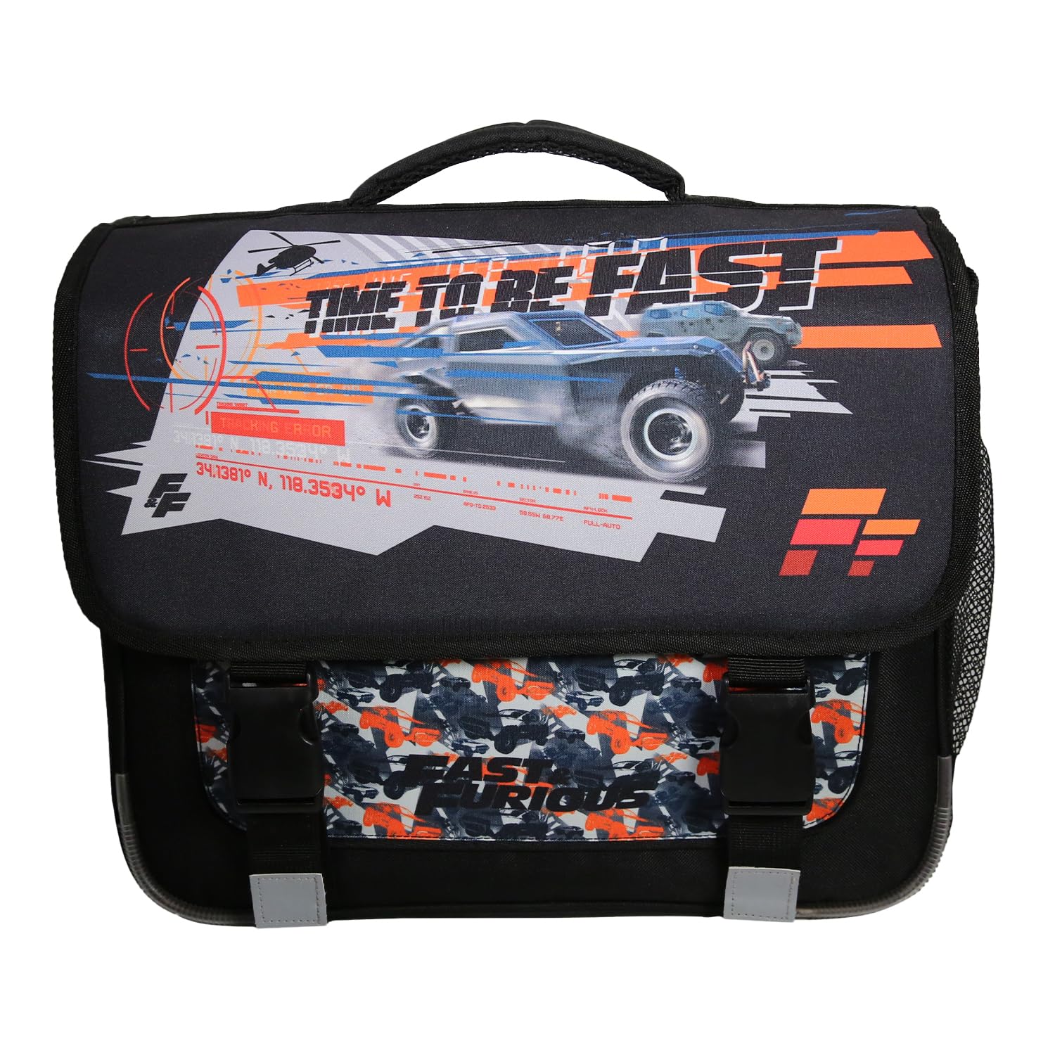 Bagtrotter Cartable 38 cm Fast And Furious Noir