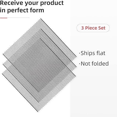 Miniatura 199 de AggAuto Malla universal para parrilla de automóvil de 40 x 13 pulgadas, de acero inoxidable revestido de cloruro de polivinilo, rejilla