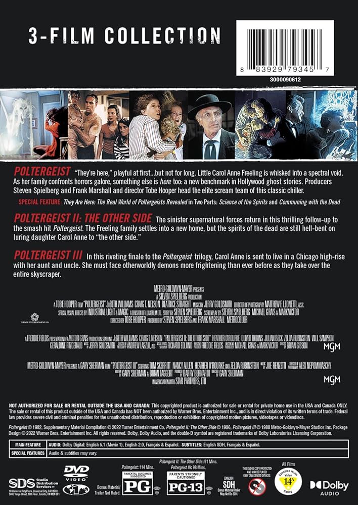 poltergeist グッズ まとめ売り Poltergeist 4K XL Full Slip SteelBook: Ultimate Collector's