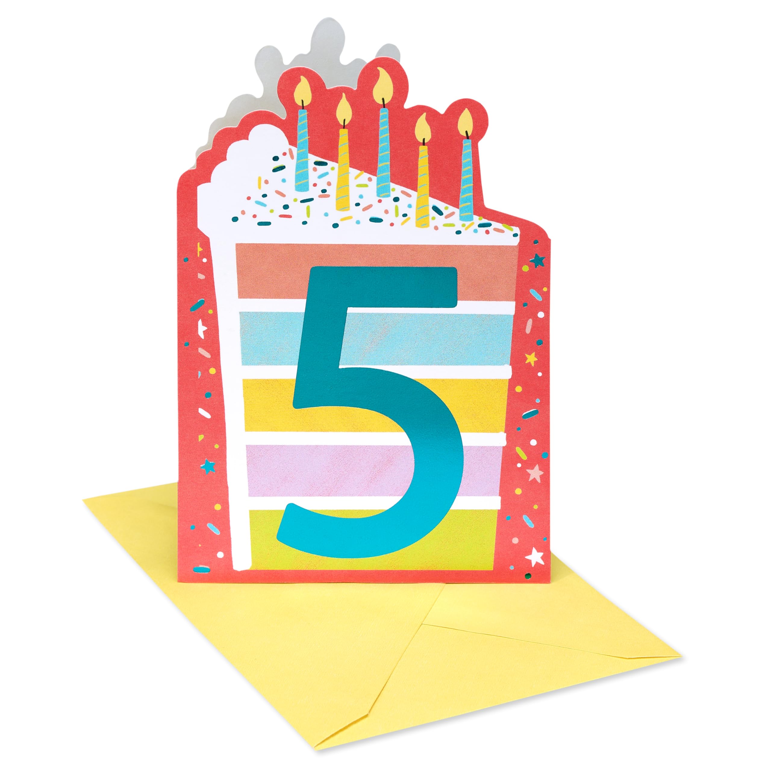 Biglietto di auguri con scritta Simpatiche api con stampa, biglietto