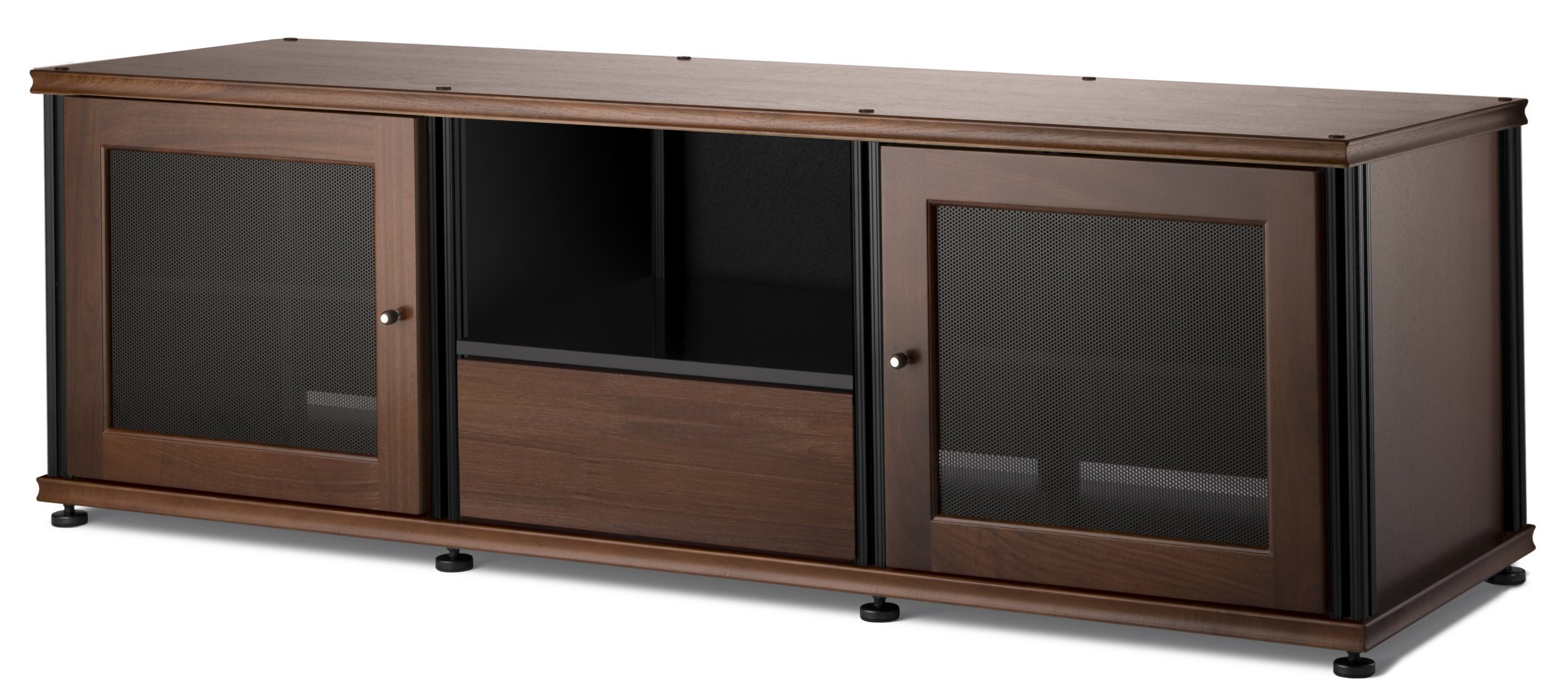Salamander Synergy 236 A/V Cabinet (Walnut/Black)